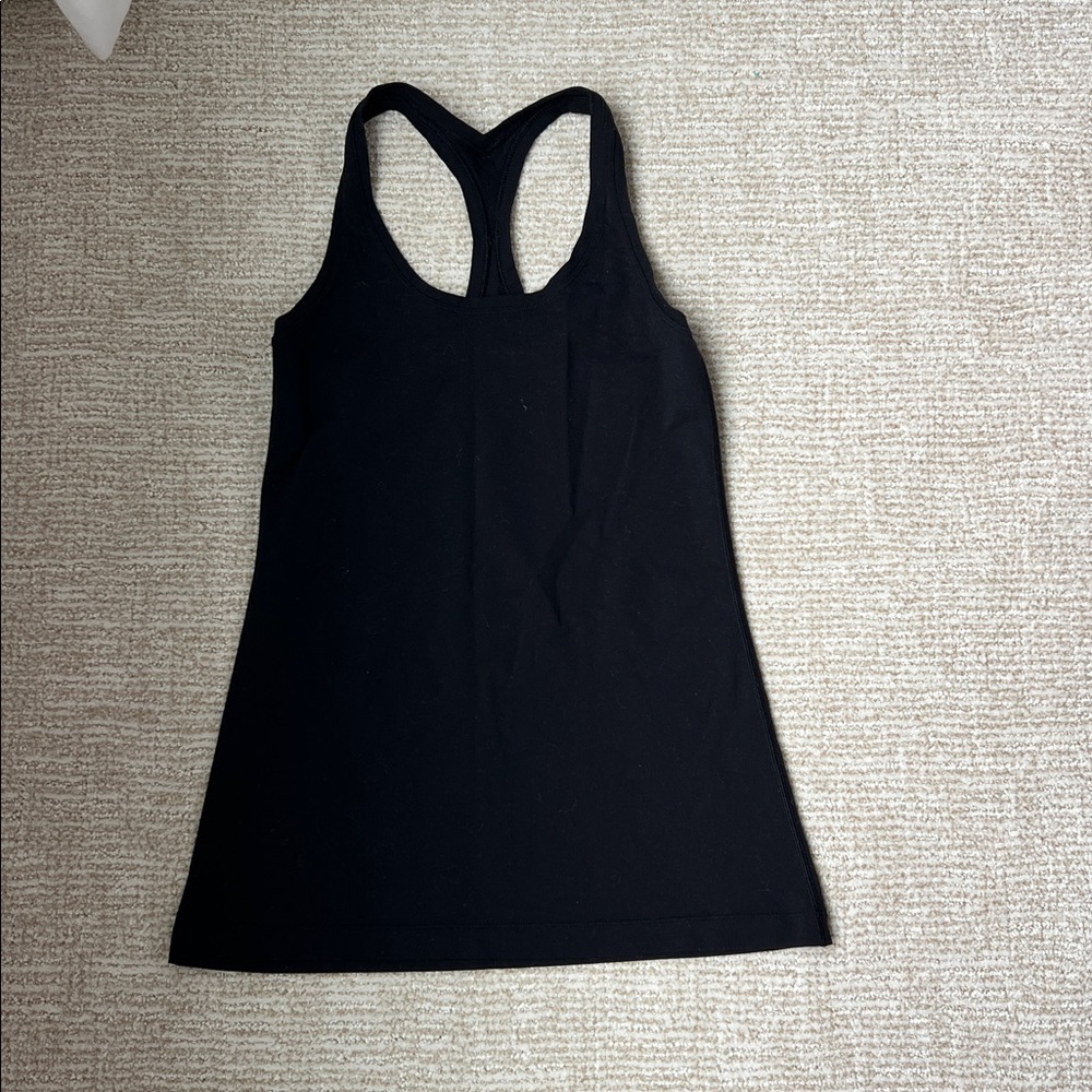Lululemon Black Racerback Tank Top